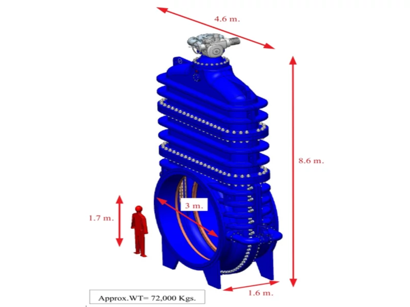 Gate Valve ใหญ่ที่สุดในโลก