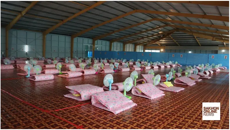 SCI supported Samut Sakhon Industrial Estate Entrepreneur Club to build a field hospital for isolation of those infected with COVID-19.
