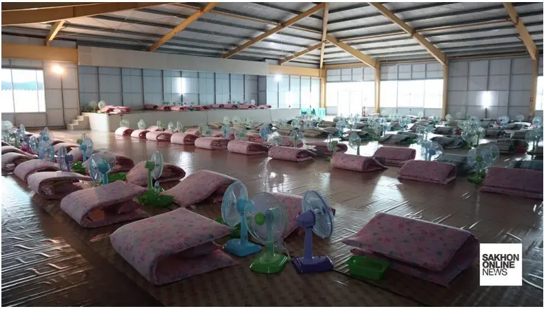 SCI supported Samut Sakhon Industrial Estate Entrepreneur Club to build a field hospital for isolation of those infected with COVID-19